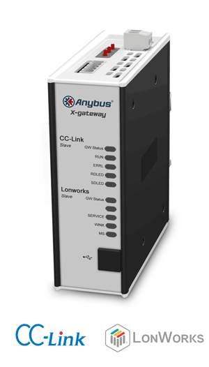 Anybus X-gateway: CC-Link Slave – Lonworks Slave