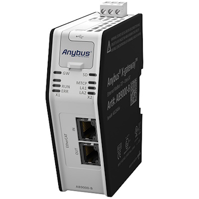 Anybus X-gateway – Modbus TCP Client – EtherCAT Slave